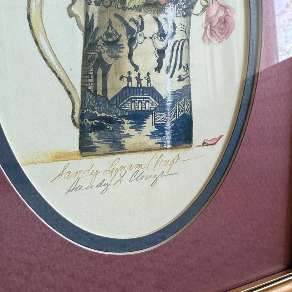 Vintage Sandy Lynam Clough Signed Print
